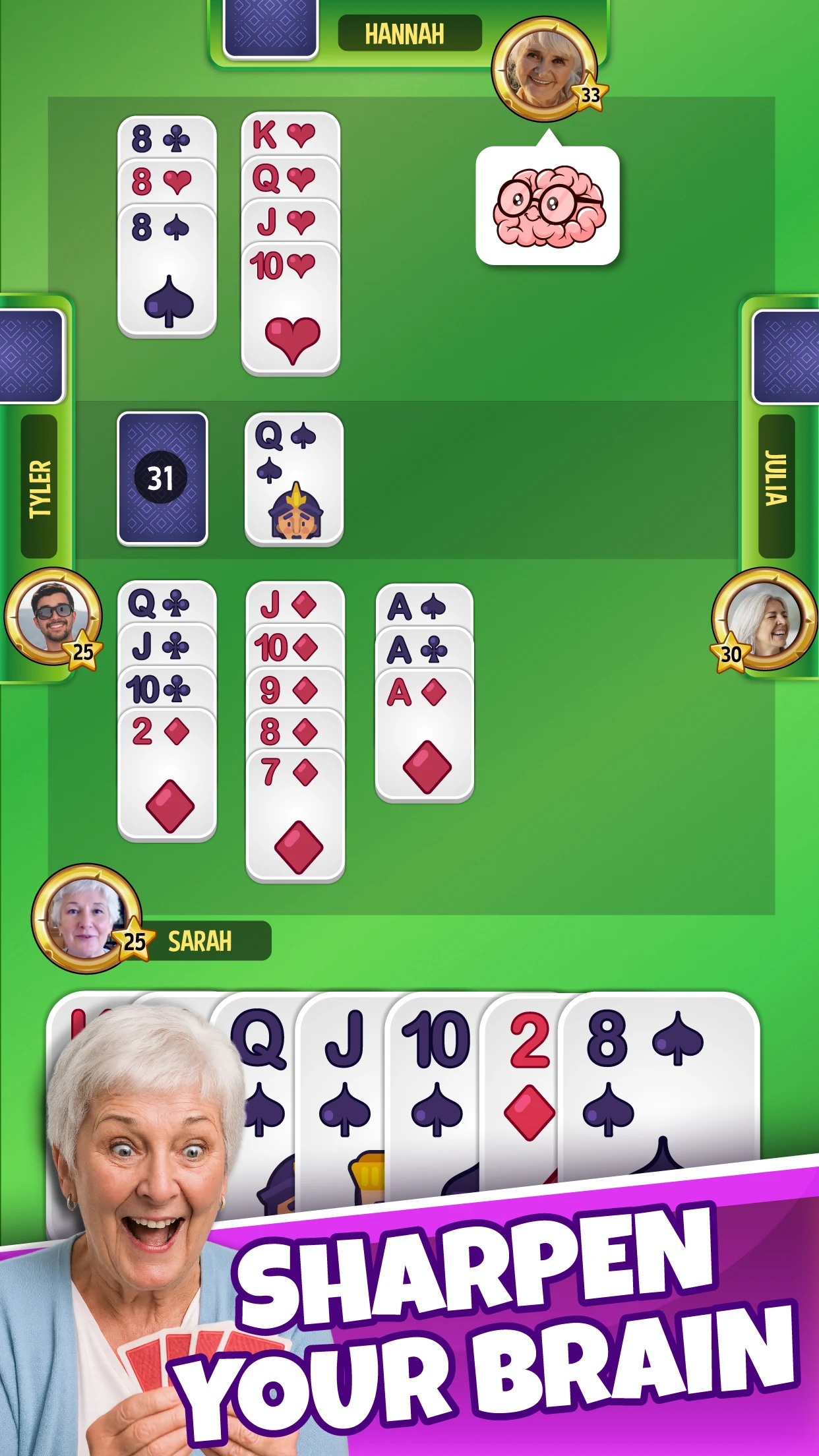 Burraco la sfida: Online screenshot