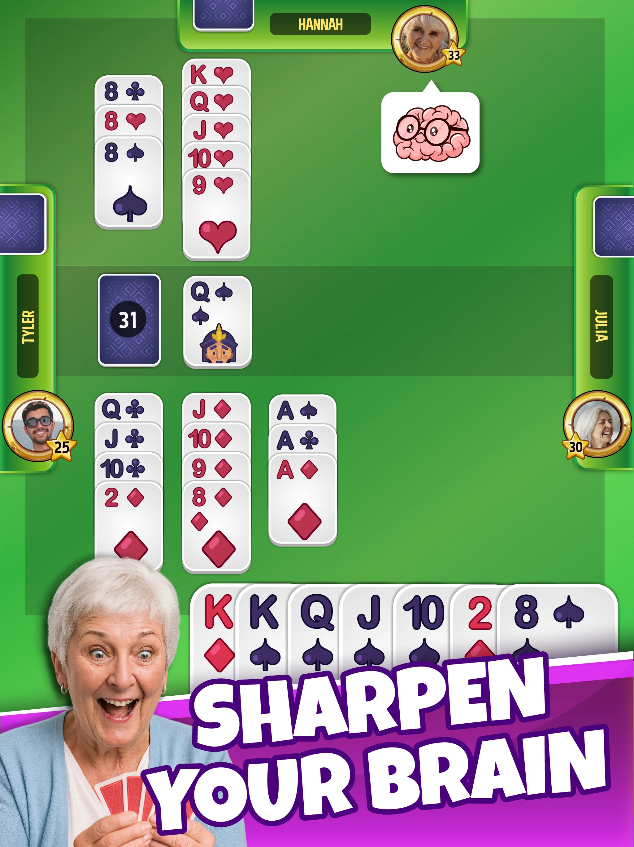 Burraco la sfida: Online screenshot
